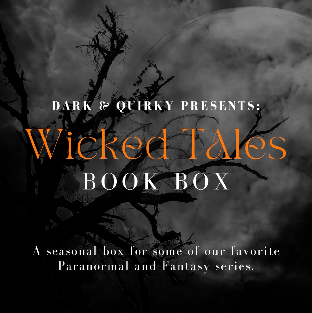 Dark and high quality Quirky Book Box Summer 2023