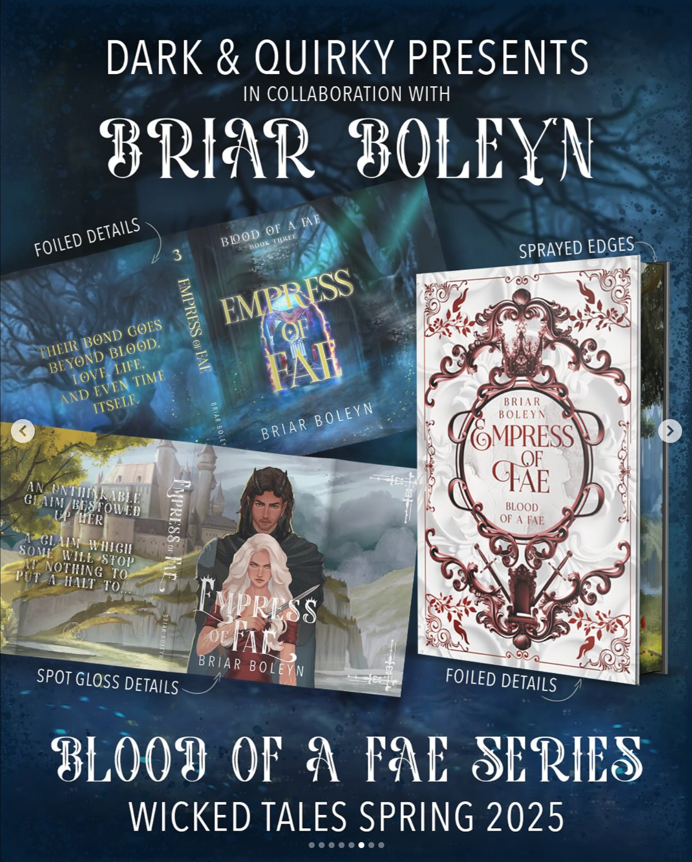 Briar Boleyn Extras  Blood of a Fae